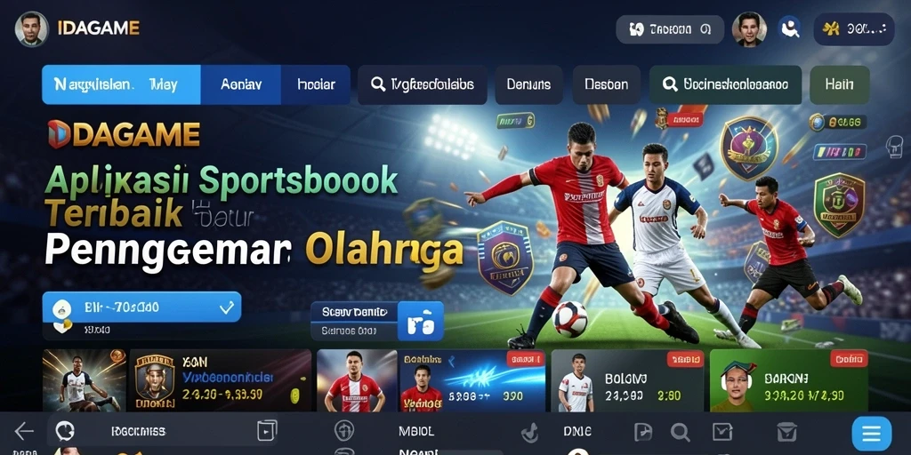 Screenshot gameplay IDAGAME menunjukkan antarmuka yang menarik dan intuitif.