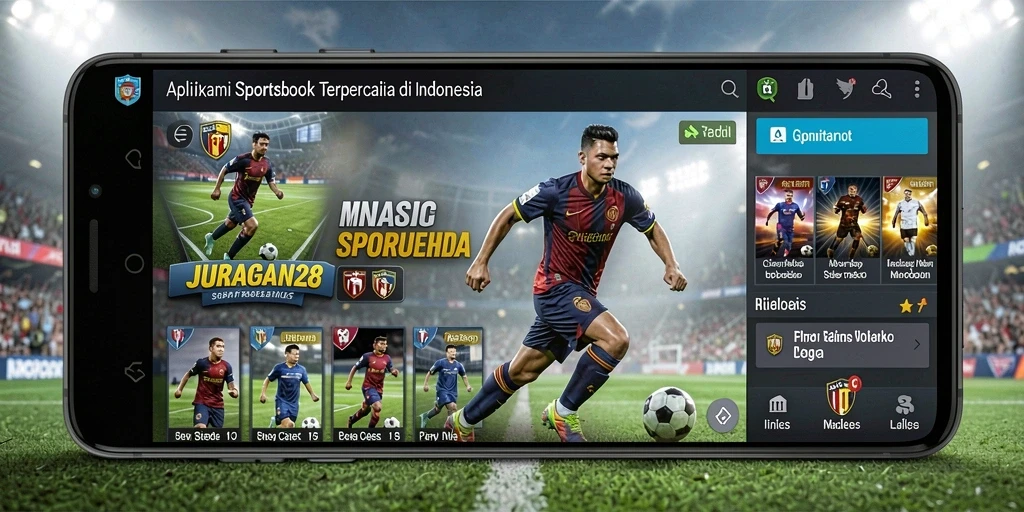Tampilan gameplay aplikasi JURAGAN28 yang menarik untuk taruhan olahraga.