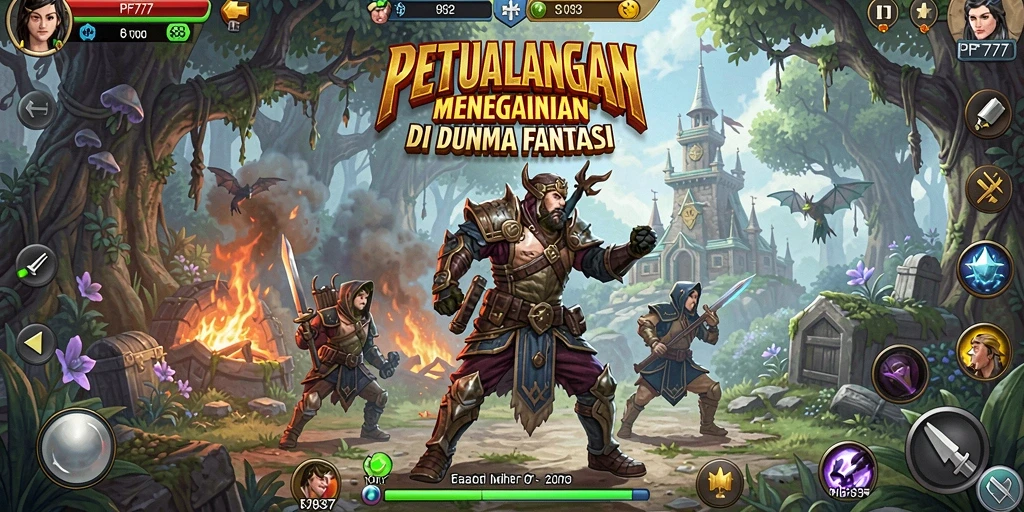 Screenshot menunjukkan aksi seru dalam gameplay PF777 yang menegangkan.