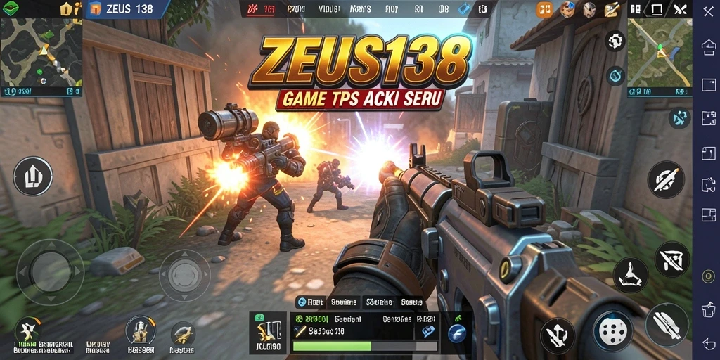 Tampilan gameplay menegangkan dalam ZEUS138 dengan aksi tempur yang seru.